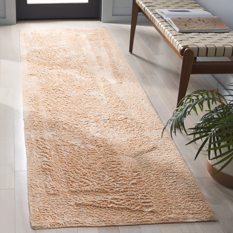Easy Care 224 Hand Tufted Recycled Cotton Machine Washable Abstract Indoor Use Only Rug, Runner 2'3" x 9'