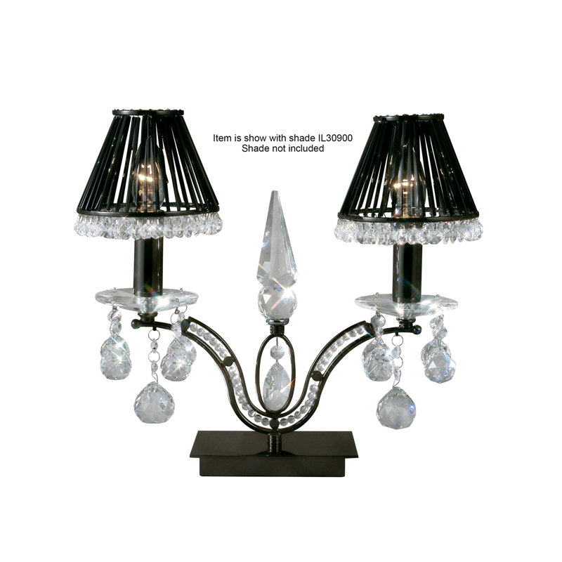 Crystal Arched Lamp