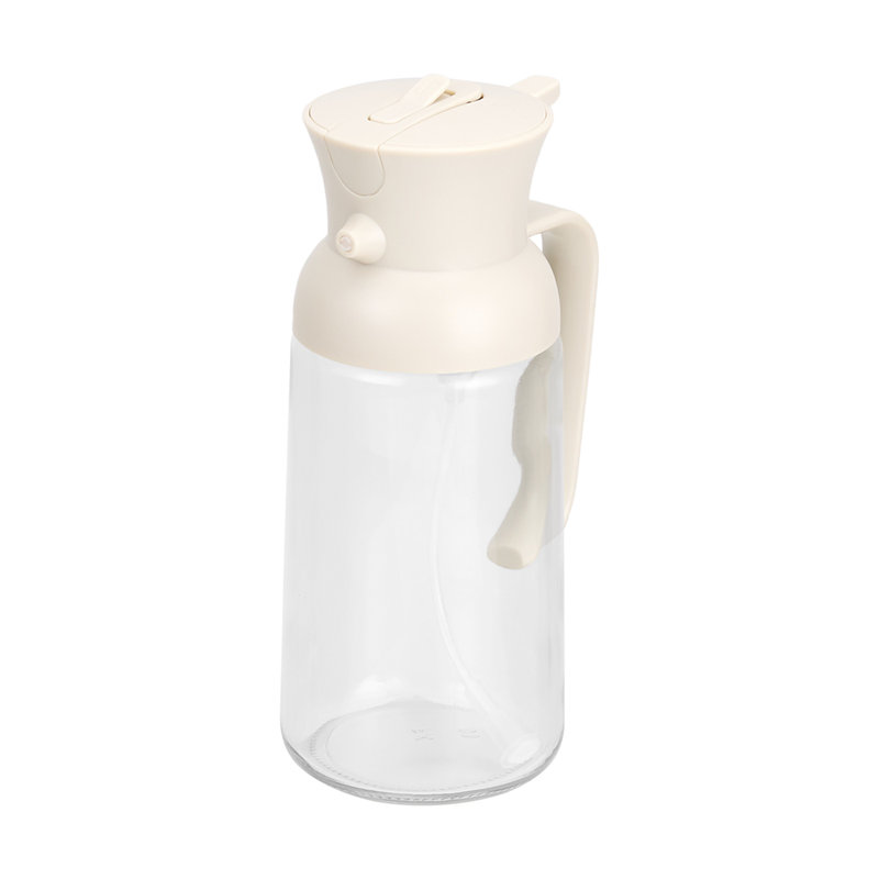 Single Oil / Vinegar Cruet, Beige
