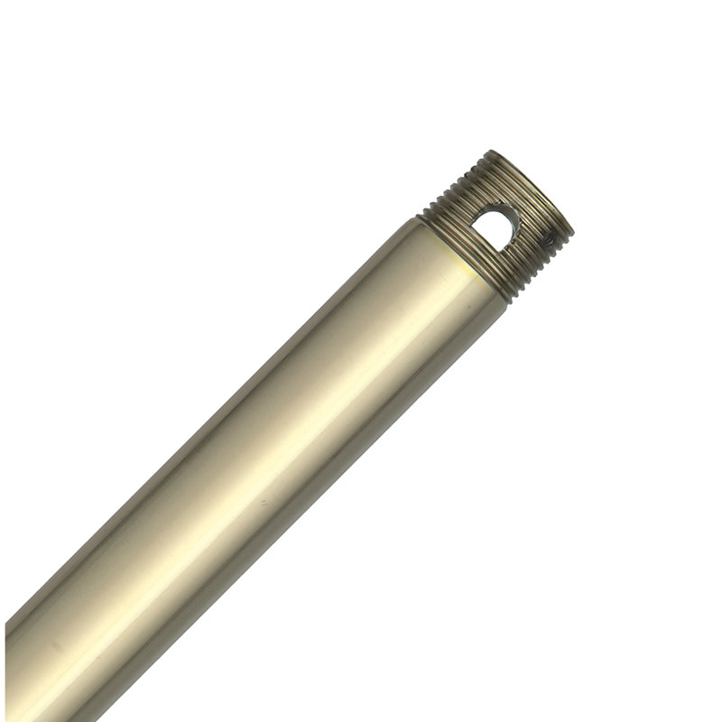 Ceiling Fan Downrod, Hunter Bright Brass, 12" H x 0.75" W x 0.75" D