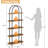 5 Tier Bookcase Arched Display Racks Tall Bookshelf Freestanding Open Storage Shelf-1487499858