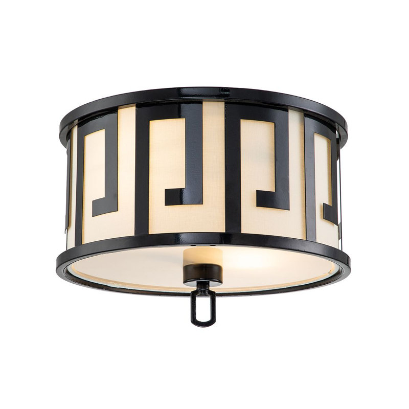 Plafonnier encastré 2 lumières Leumria