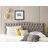 Elle Decor Celeste Tufted Upholstered Padded Headboard with Contemporary Button Tufting-21000039-20300968