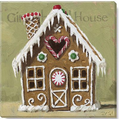 «Gingerbread House», art mural numérique