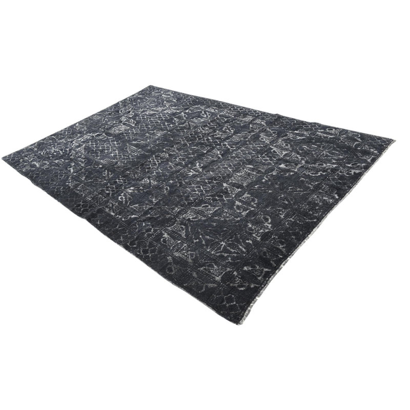 Tapis bleu foncé 6x9 Philip