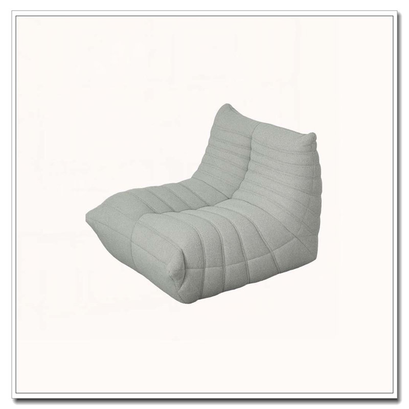 Fauteuil à billes, Gris clair