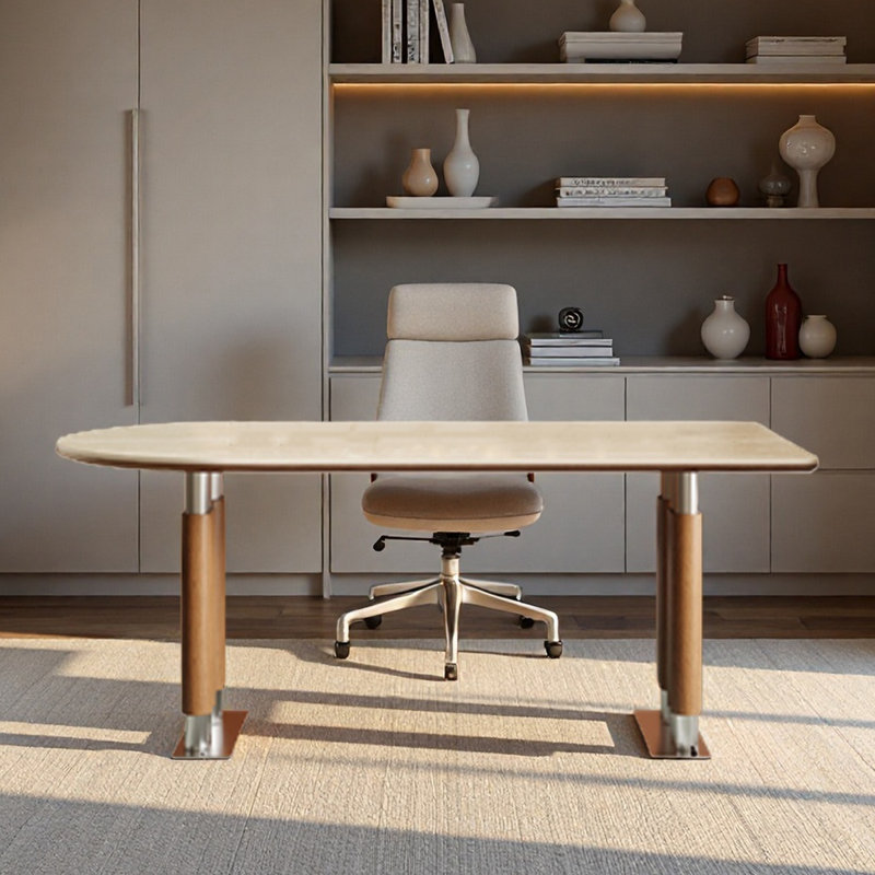Maspeth Writing Desk, 29.53" H x 62.99" W x 31.5" D