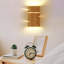 Solid Wood Flush Mounted Sconce