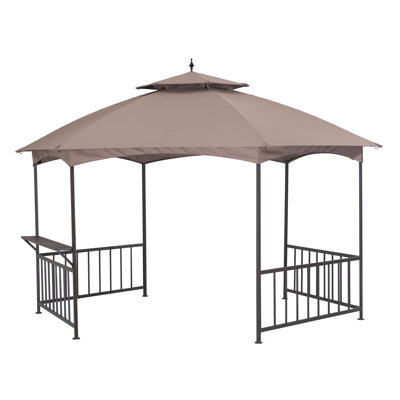 13 Ft. W x 11.5 Ft. D Steel Patio Gazebo
