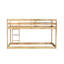 Lit simple au-dessus d'un lit mezzanine - Maximisez l'espace de rangement dans votre chambre à coucher et améliorez l'ambiance intérieure