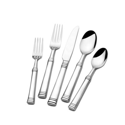 St. James Stainless Steel Flatware Set - Service for 8