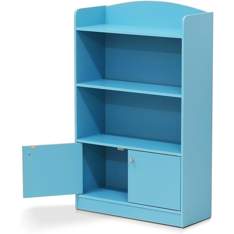 Armoire de rangement pour le salon, la chambre à coucher ou le bureau personnel, bleu clair