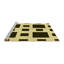 Tapis 100% à motifs lavables à la machine 2989 - Pat2305-YW-712673923