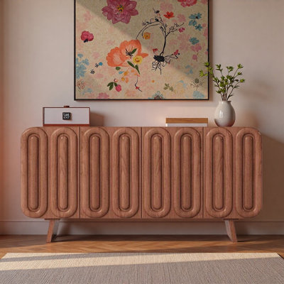 Simple Retro Style Home Sideboard
