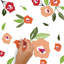 Plants & Flowers Non-Wall Damaging Wall Decal
