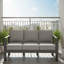 Canapé de patio 75 po 3 places toutes saisons en métal avec coussins et structure épais-942079061-942079058