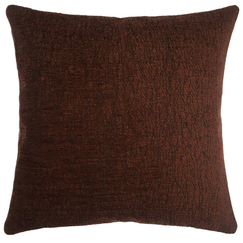  Housse de coussin d'extérieur carré et insert, 24 po x 24 po, Bourgogne