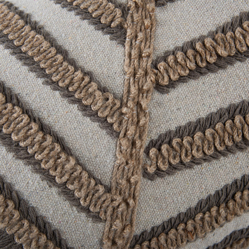 Coussin 100% coton, Mélange de duvet