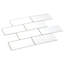 3'' W x 5'' L Polyvinyl Chloride (PVC) Peel and Stick Subway Tile-67053108