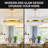 12-Light Dimmable Round Crystal Hanging Light Modern Chandeliers-352986149-352986148-352986150