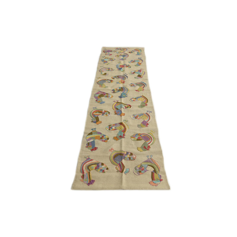 9 Ft Runner Perry Ivory Rug