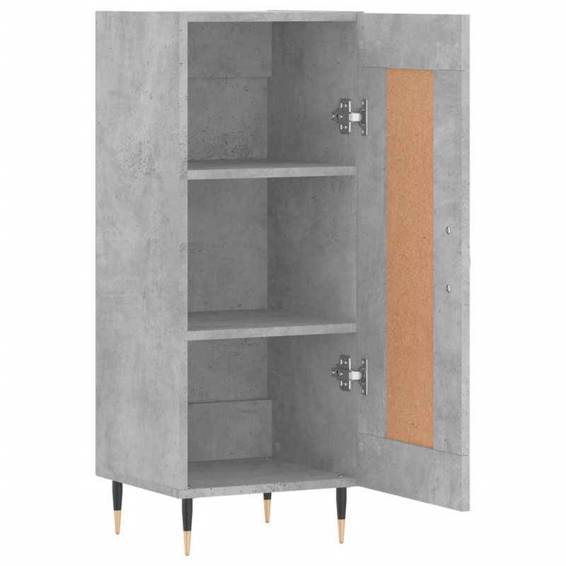 Mantu 34.5cm Sideboard, Concrete Grey