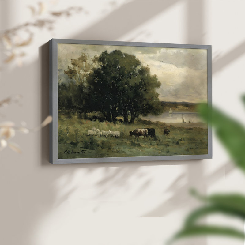 Paysages rétro-dxliv-impression encadrée, H 22 po x l 28 po