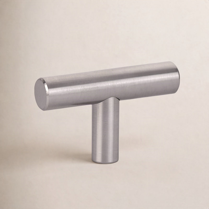 Emtek Bar Cabinet T-Knob 2", Satin Nickel