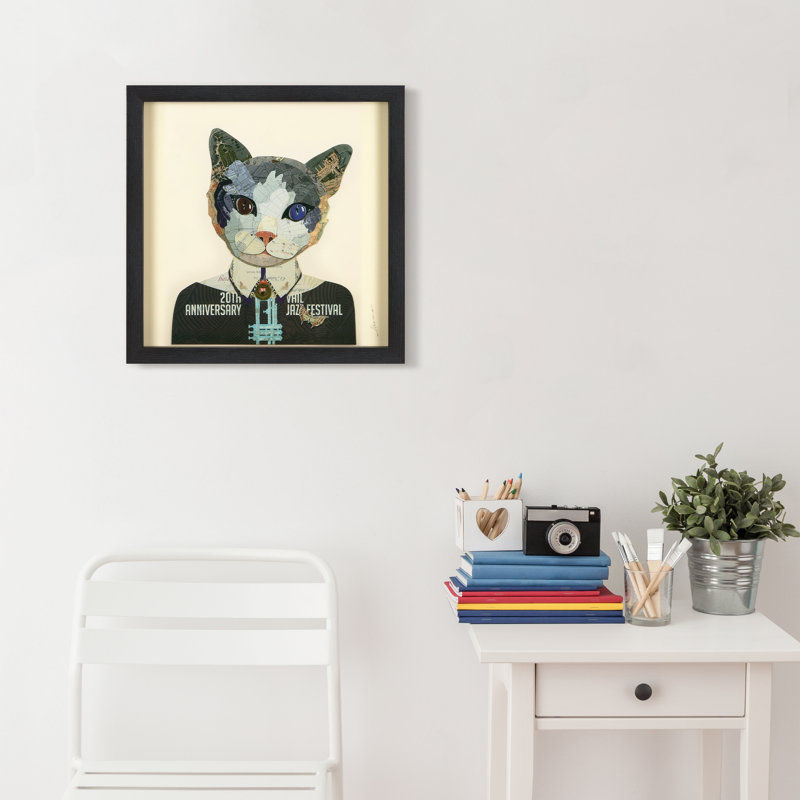 « funky cat 1 », impression