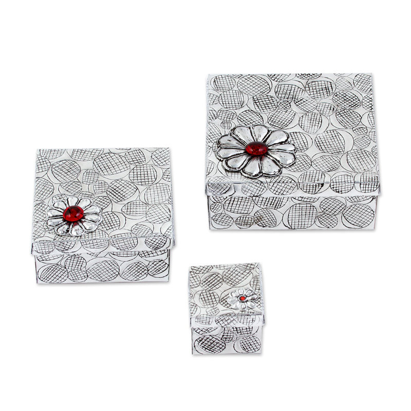 3 Piece Handmade Decorative Box Set
