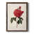 Toile avec cadre noyer