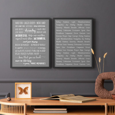 Count Your BlessingsPremium Framed Print Ready to Hang  No Nails Required  No Nails Required