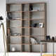Araeya Wide Geometric Bookcase