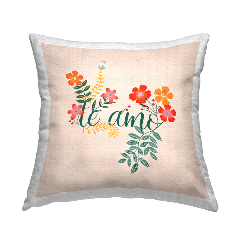 Coussin d'extérieur Te Amo