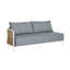 Havana 57" Wide Outdoor Loveseat with Cushions-69958846-63361412-62363211