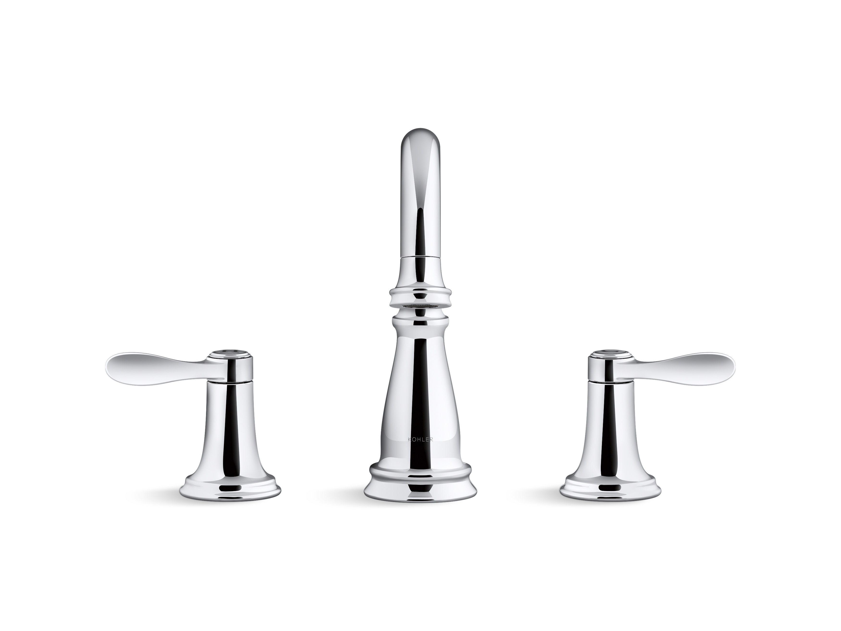 Kohler Bellera Widespread Bathroom Sink Faucet, Three-Hole Bathroom ...
