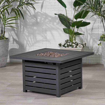 Foyer carré en fer - 50000 BTU
