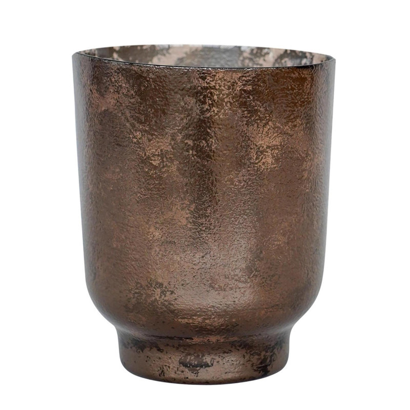 Glass Tabletop / Centrepiece Tealight Holder, Bronze