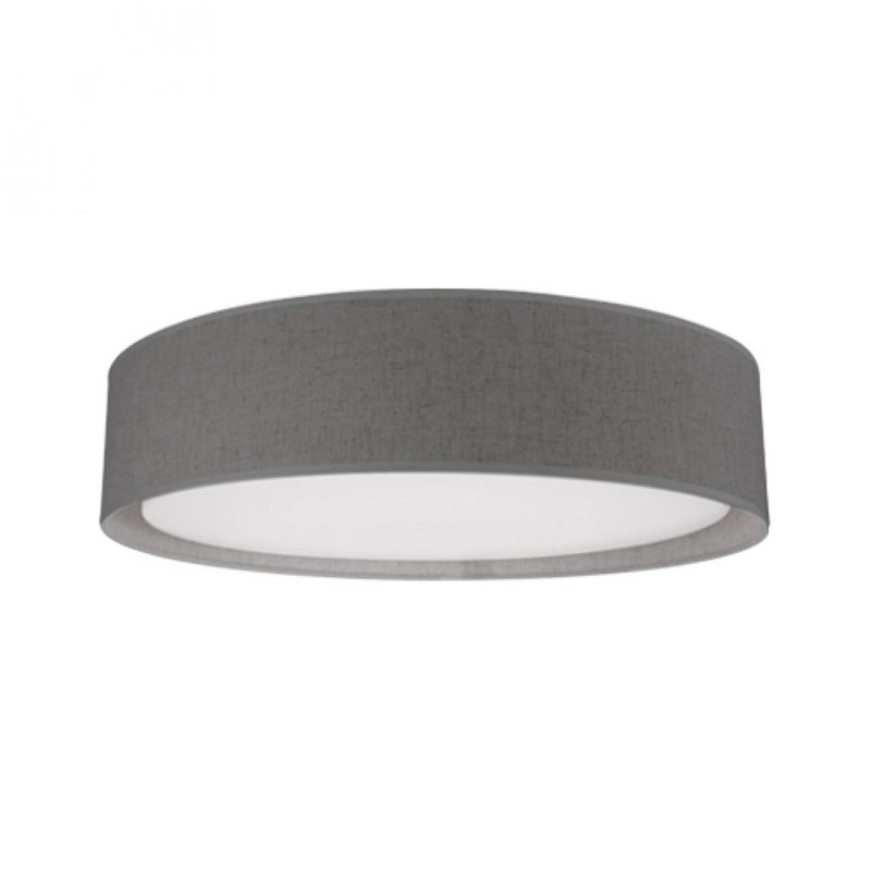 Dalton 1 - Light LED Flush Mount, Gray, Gray