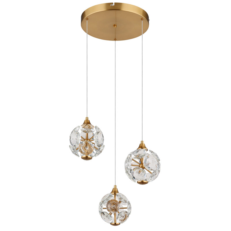 Balius 1 - Light Gold LED Pendant