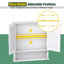 Armoire murale de salle de bain avec porte