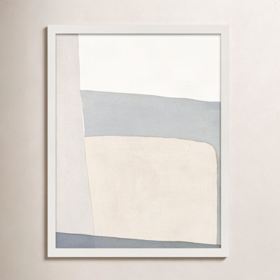 Simple Grey Painting by Julia Balfour