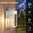 Dusk To Dawn Elegant Outdoor Wall Lights With Light-Sensing Technology 2-Pack-255130568