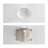 48 Inch Bathroom Vanity Top With Ceramic Sink And Backsplash