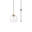 Luminaire suspendu simple à intensité variable 1 lumière Graziani-325758605-325757387
