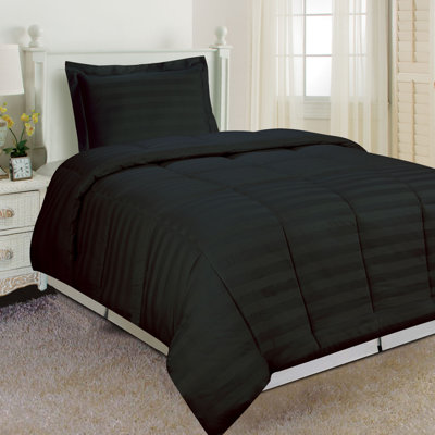 DreamSpace Modern & Contemporary Striped Duvet Cover
