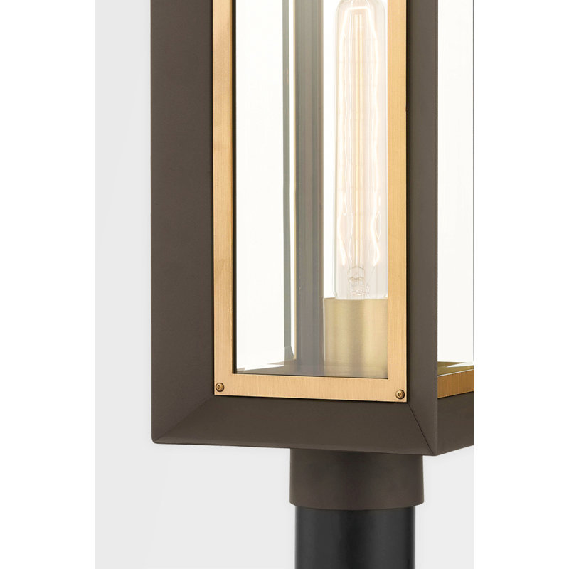 Bronze 1 -Light 17'' H Hardwired Lantern Head