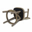 Tabouret de bar pivotant luxueux en cuir vintage avec fabrication robuste-1079612063-1079612033