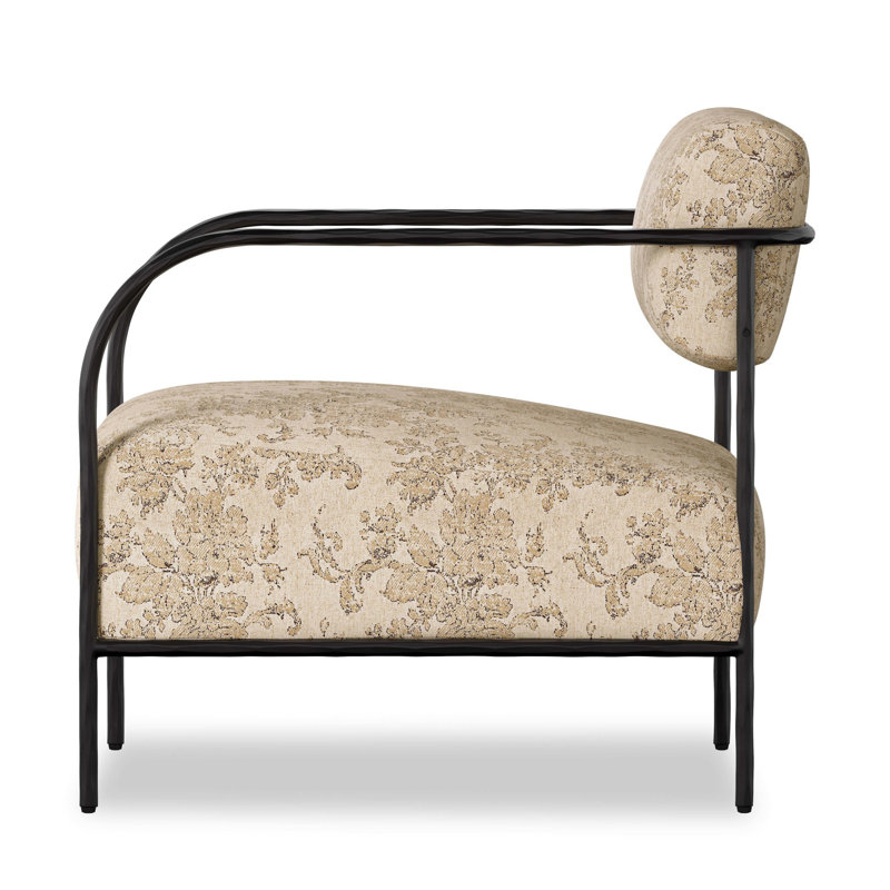 Fenn Chair-Champagne Mongolian Fur