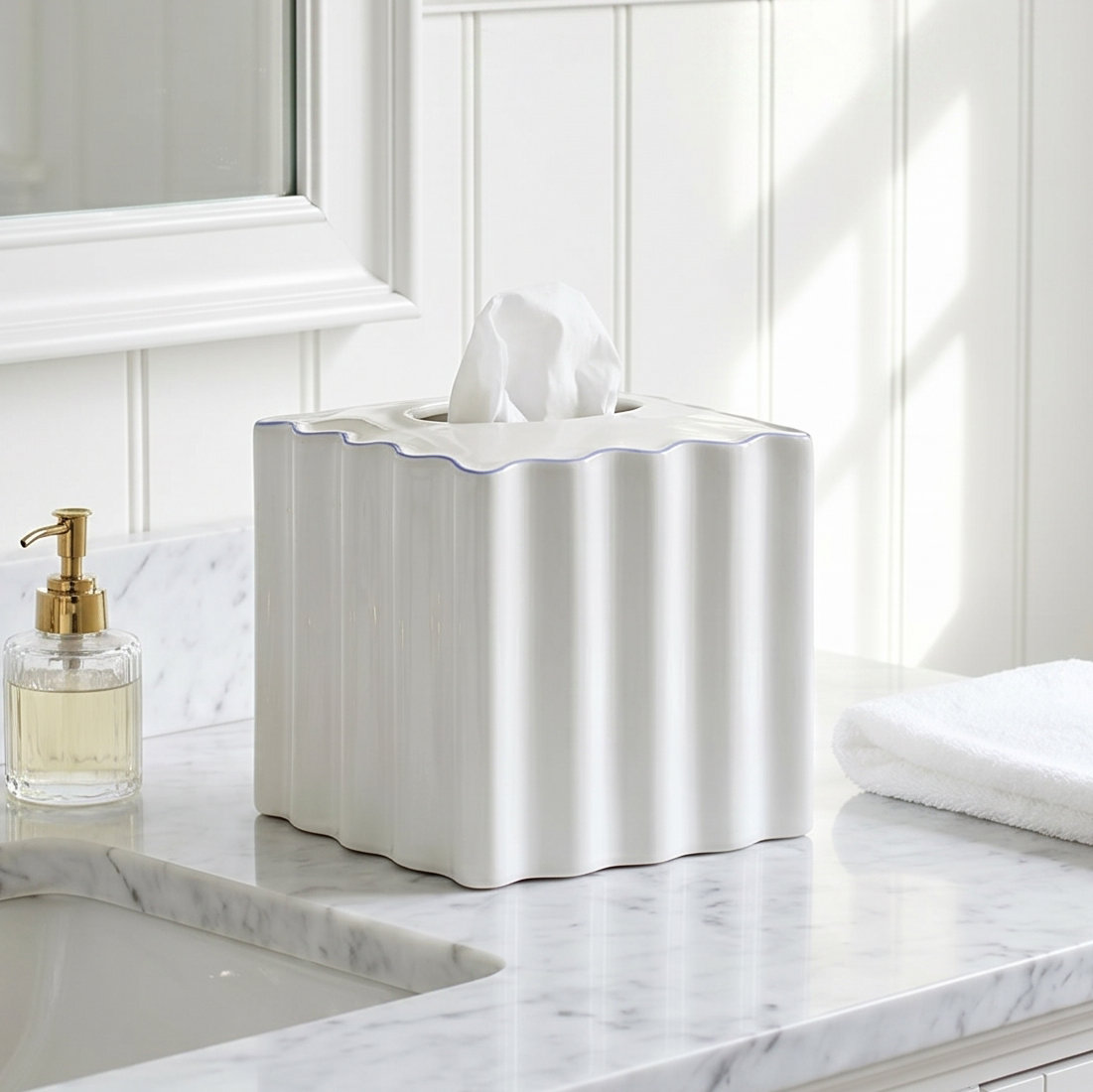 Le Marais Tissue Box Holder